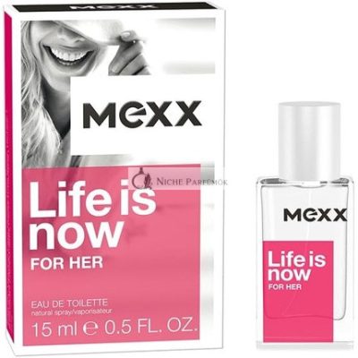 Mexx Life is Now for Her Eau de Toilette Vapo, 15ml