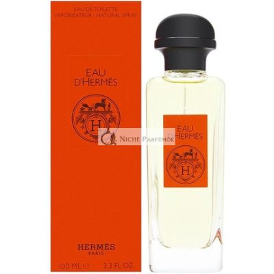 Hermès Paris Unisex D'Hermes Eau de Toilette Vaporizer, 100 ml, Fekete