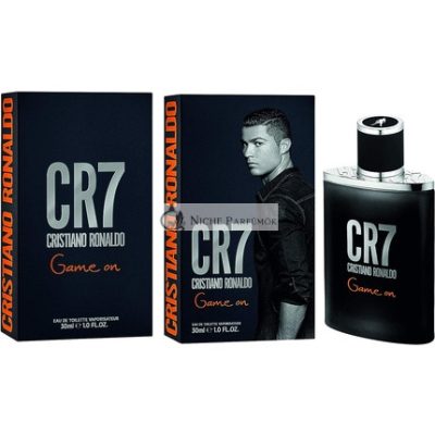 Cristiano Ronaldo CR7 Game On Eau de Toilette 30ml Fekete Narancs