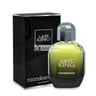 Roccobarocco Last King EDT Férfi Parfüm, 100 ml - Új Eredeti Mintadarab Ajándék