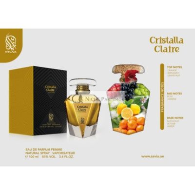 Cristalla Claire Eau de Parfum 100ml, by NYLAA