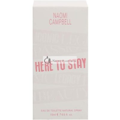 Naomi Campbell Here To Stay Eau de Toilette, 15 ml