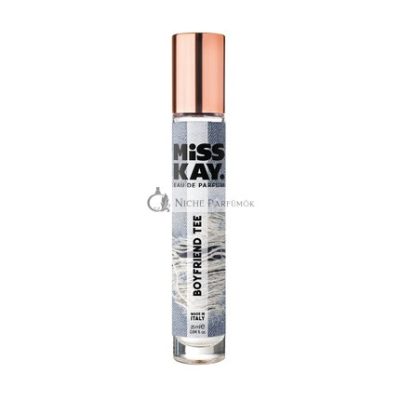 Miss Kay Boyfriend Tee Eau De Parfum 25ml - Meleg Borostyán & Magnetikusan Simogató