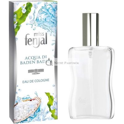 Miss Fenjal Acqua di Baden Fürdővíz Eau de Cologne Spray, 50ml