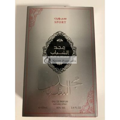 Ard Al Zaafran Majd Al Shabab Sport Eau de Parfum, 100 ml
