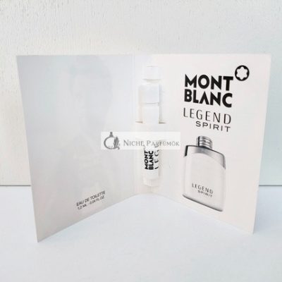 Mont Blanc Legend Spirit Eau de Toilette Mini Spray Férfiaknak, 1.2ml