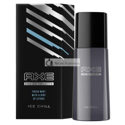 Axe Ice Chill Eau de Toilette Férfiaknak Friss Mentával és Citrus Illattal, 50ml