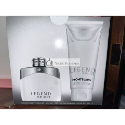 MONTBLANC Legend Spirit EDT Spray 50ml & All-Over Shower Gel 100ml NIB