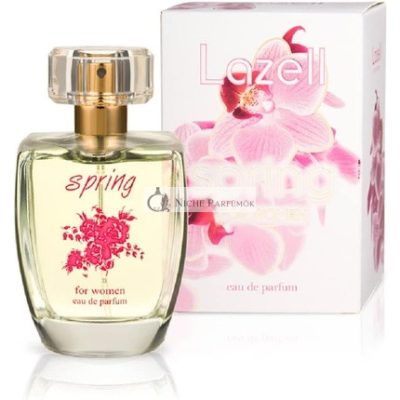 Lazell Spring EDP nőknek, 100ml, ajándék 5ml utazó parfüm atomizer és utántöltő pumpa
