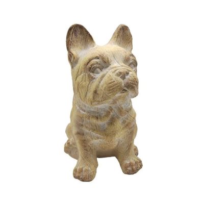 Bulldog ülő kerámia 25x19x31cm