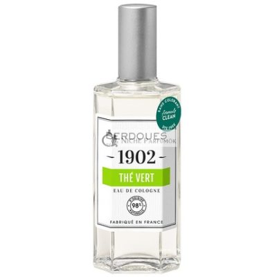 1902 Zöld Tea Eau de Cologne Virágos Citrus Illat, Franciaországban Készült, 125 ml