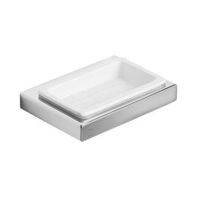 STROHM TEKA Formentera fali szappantartó kerámia tálkával 