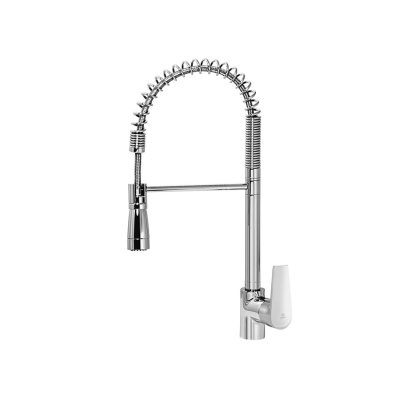 MOFÉM TREND Plus álló mosogató csaptelep flexibilis rugós kifolyóval és kihúzható zuhanyfejjel