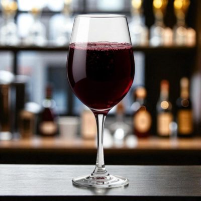 Malbec vörös boros extra erős üveg pohár 470 ml-es, 6 db-os csomag - Vicrila