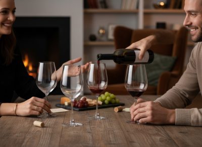 Limitált ajánlat - Malbec vörösboros kehely 350 ml, 6 db-os csomag - Vicrila exra erős üveg pohár