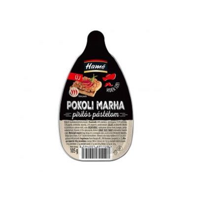 Hamé 105g - Pokoli marha pirítós pástétom