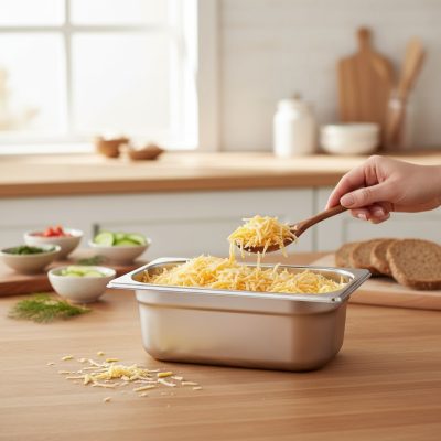 Essentials GN edény 1/4 100 mm, 2,8 l, rozsdamentes - Német minőség