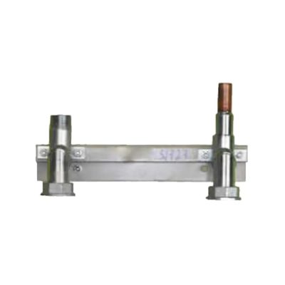 Peró Gáz T17SZR22 szerelősín védőszekrény nélküli fali mérőállomáshoz, gázmérő nélkül, 1" x 22mm