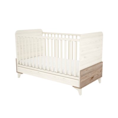 Timba 70x140 átalakítható kiságy krém-fűz