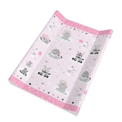 Afrikai álom – Rózsaszín merev pelenkázólap 80×50 cm