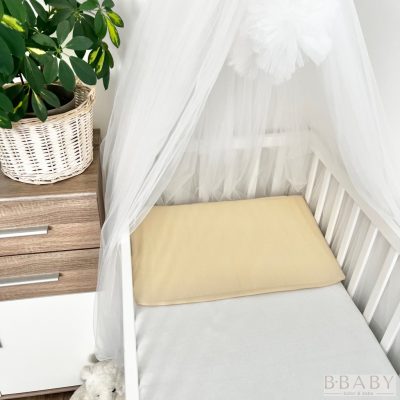 Reflux párna – Bézs Harmónia | Természetes szín, természetes megoldás a babák kényelméért