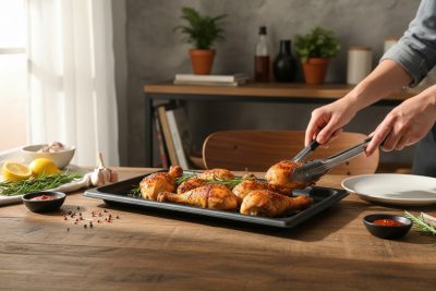 GN edény 1/1 20-as edény (32,5x53 cm) tapadásmentes felülettel (elf)