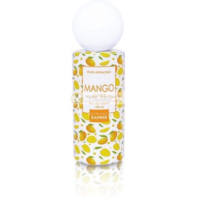PARFUMS SAPHIR Gyümölcs vonzalom Eau de Parfum Női Mango, 100ml