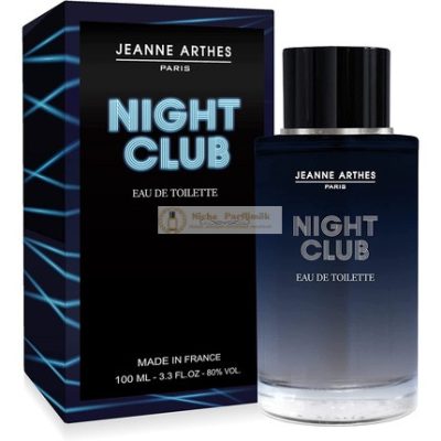 Jeanne Arthes Night Club Eau de Toilette Férfiaknak 100ml