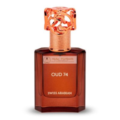 Swiss Arabian Oud 74 Luxus Termékek Dubajból, Hosszan Tartó és Megszállott EDP Spray Illat, 50ml