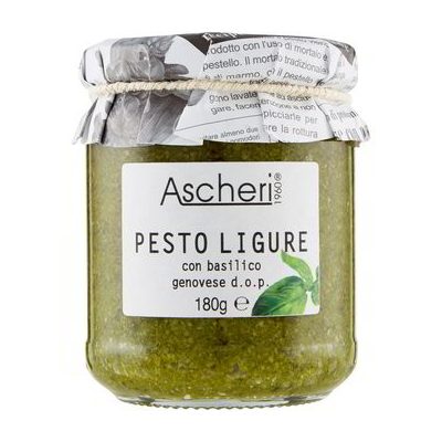 Ascheri bazsalikomos zöld pesto, 180 g