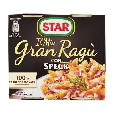 Star ragu, sonkás 180x2