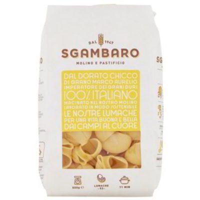 Sgambaro bronzo lumache tészta 500 g