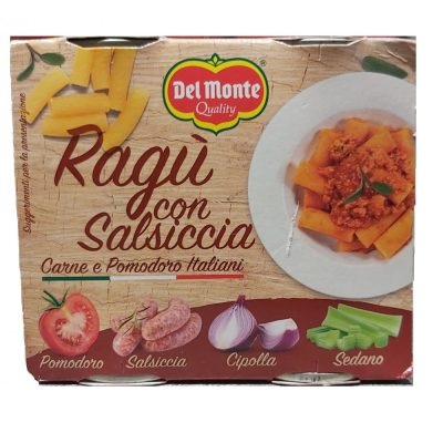 Del Monte kolbászos ragu, 2 x 180 g