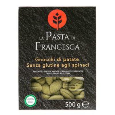 Francesca gluténm. spenótos gnocchi 500g