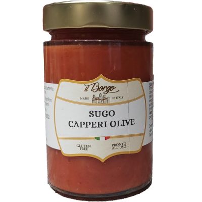 Il Borgo olivás szósz,310g