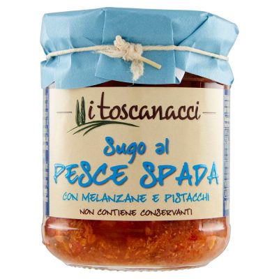 Toscanacci pisztáciás kardhalszósz, 180g