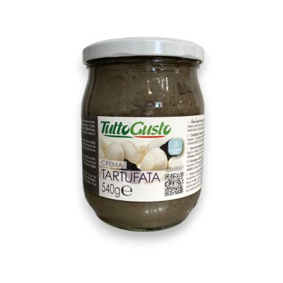 Tutto Gusto szarvasgombás gombakrém, 540g. Laktózmentes.