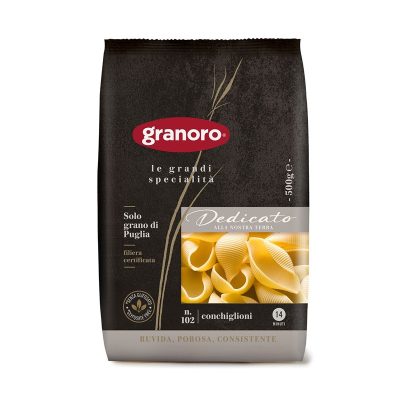 Granoro n.102 Conchiglioni durum tészta, 500g