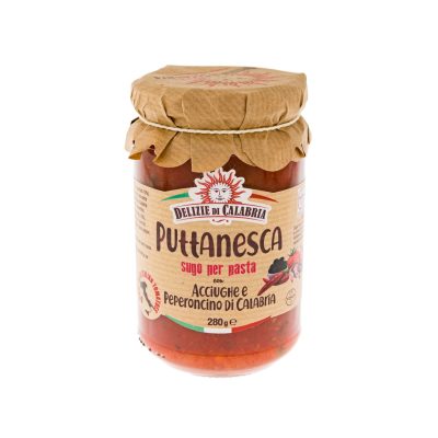 Delizie Calabria Puttanescca szósz, 280g