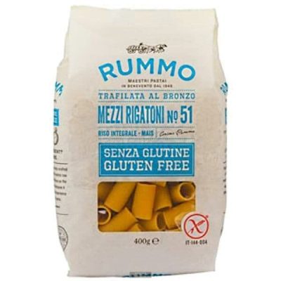 Rummo N.51 gluténmentes Mezzi rigatoni, 400g