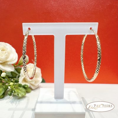  18K Gold Filled karika fülbevaló - Monika 35