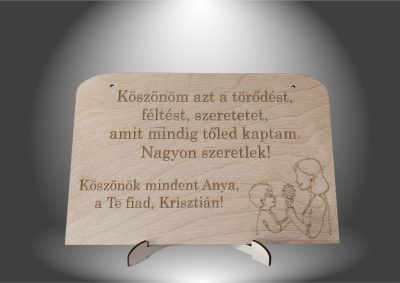 Esküvői Szülőköszöntő Ajándék (Anyának Fiútól)