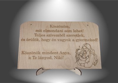 Esküvői Szülőköszöntő Ajándék (Anyának Lánytól)