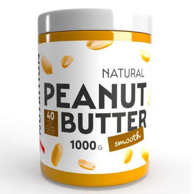 PEANUT BUTTER 1000g - 100% Földimogyoróvaj - Organikus Földimogyoró Vaj - Krémes Földi Mogyoróvaj - Vegan - 1KG - 7Nutrition