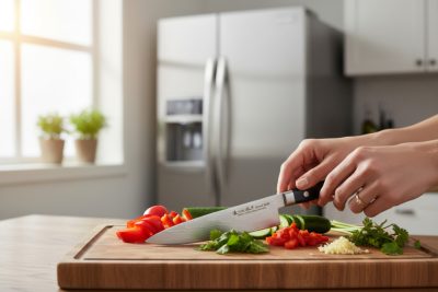 Satake Daichi Gyuto (Séf) japán damaszk konyhakés 20 cm