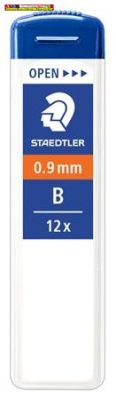Grafitbél (ironbél), B, 0,9 mm, STAEDTLER 12szál/tub
