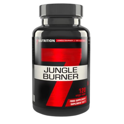 JUNGLE BURNER™ - Hatékony Zsírégetés & Alakformálás - Tiszta Energia & Természetes Vízhajtás - 120 Kapszula - 7Nutrition