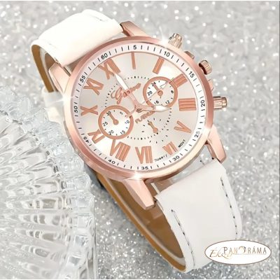 Női Geneva karóra - Fehér