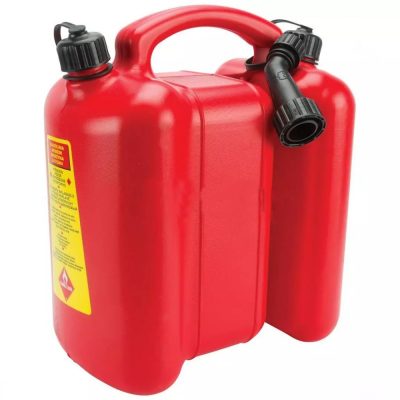 Üzemanyagkanna erősített Tecomec 2 részes - 6/3 liter - piros -minőségi alkatrész*