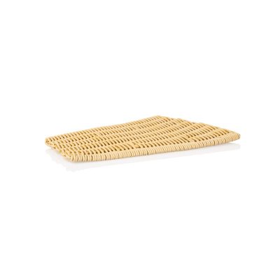 Elválasztó betét pékáru kosárhoz 38x26 cm bézs polipropilén - Német minőség